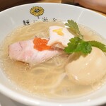 麺に光を 別邸 - 貝の光トッピングたち