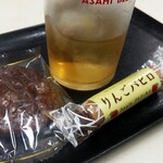 ロッキーバーガー　フレンド　 - サービスのお茶菓子