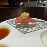 串揚げキッチン だん EKIZO神戸三宮店 - 本鮪の寿司揚げ