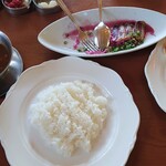 ロペ倶楽部 テラスレストラン - ビーフカレーセット