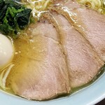 横濱ラーメン あさが家 - チャーシュー。
