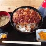 藤丸 - 料理写真:ソースかつ丼(850円)
