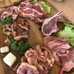 千葉ビール園 - プレミアムセットのお肉