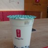 Gong cha - 阿里山ウーロンミルクティM510円 タピオカトッピング80円