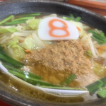 ８番らーめん - 野菜ピリッ辛坦々麺