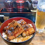 宇奈とと - うな丼ダブル大盛　¥1,000