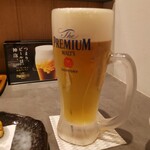 こさえ - キンキンに冷えて美味しいビール(*´∀`)♪