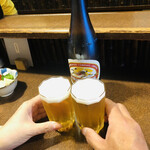 おかめ - カンペー( ^^)／▽▽＼(^^ ) 