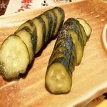 ざぶとん - 名物☆200円メニューのきゅうりのぬかづけ