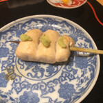 鳥匠 いし井 - 笹身 山葵焼
      →程良いレア加減の笹身は山葵焼が鉄板ですね！