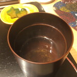 鳥匠 いし井 - 出汁スープ