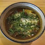 蕎房 猪口屋 - ハーフサイズのカレーうどん（500円）