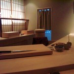 鮨 行天 - 写真撮影は禁止ですが、貸切のため、特別に許可をいただきました