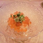 鮨 行天 - いくら　一粒一粒がしっかりした味わいを醸し出しています