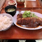 洋食の朝日 - 2021.3.25  ビフカツ