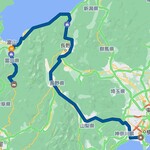 廻る富山湾 すし玉 - この日の道程578km