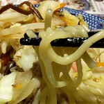 じげもんちゃんぽん - 麺