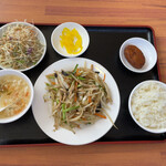 台湾料理 福龍 - 野菜炒めランチ