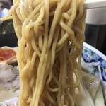 郡山駅前ラーメン 角麺 - 細麺