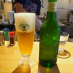 うどん屋 椀白 - ビール（ハートランド）