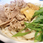 三国一 - 拡大(肉玉うどん(冷))