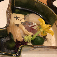 馬車道 大かわ - ミル貝、アジ、あとなんだっけ