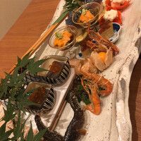 馬車道 大かわ - 今回は盛り合わせで来ました