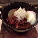 牛すじ大根（温泉たまごつき）