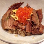 銀座 しまだ - 穴子の飯蒸し