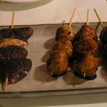 焼鳥 川名 - つくね　しいたけ