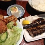 とみいー - 友達が選んだ　サンマと唐揚げ　美味しそう！