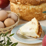 [takeaway only] Fluffy apple chiffon cake