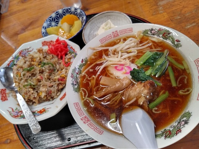 きたなシュラン三ツ星レベル チャーハンラーメンセット最高 艸 By レオ タートル 中村家 一ノ割 ラーメン 食べログ