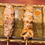 焼鳥どろまみれ - なかおち&はらみ