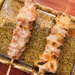 焼鳥どろまみれ - なかおち&はらみ