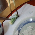 天ぷら 京星 - 烏賊