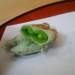 天ぷら 京星 - 莢豌豆