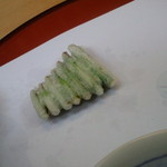 天ぷら 京星 - 百合（蕾）