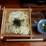 穏やかうどんのしらかべや本店 - ざるうどん\500