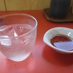 宇都宮みんみん - お水の入れ物がなんだか可愛い