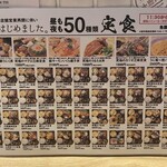 魚屋 十忠八九 - メニュー