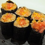 鮨 仙酢 - とろたく巻き