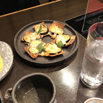 Seppourai - 湯葉のピザ。軽くて食べやすい！