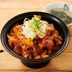 牛角焼肉食堂 - 旨辛ホルモン丼