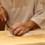 玄水 - 鱧の骨切り