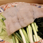 玄水 - 鱧の冷しゃぶ