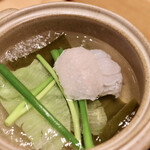 玄水 - 鱧の冷しゃぶ