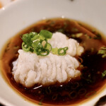 玄水 - 氷水で冷やしてからポン酢で