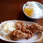 もんど - 唐揚げ定食　2021.7
