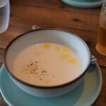 PIZZERIA MIA - Chilled Soup of New Onions